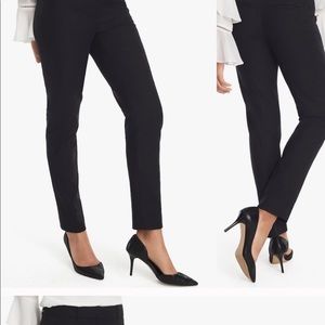 WHBM Perfect Form Slim Ankle Black Pants sz 10